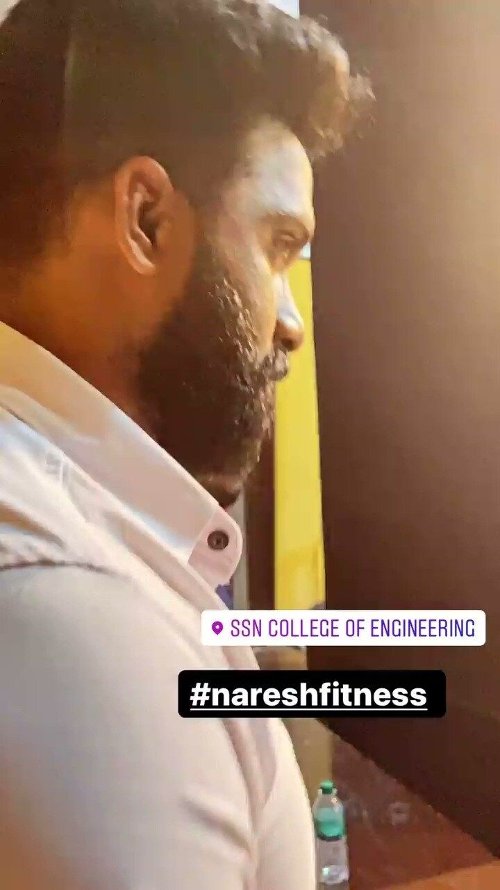 Naresh Fitness campus visit to SSN College of Engineering