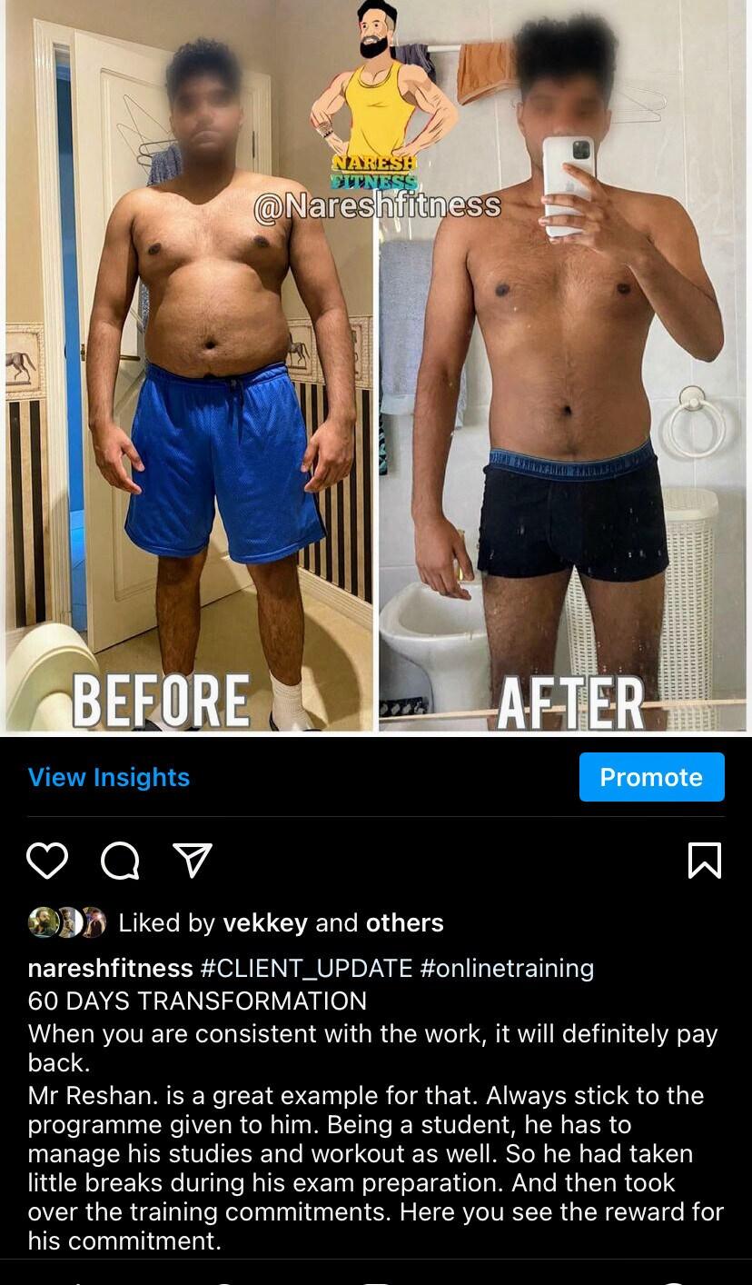 60 day student transformation
