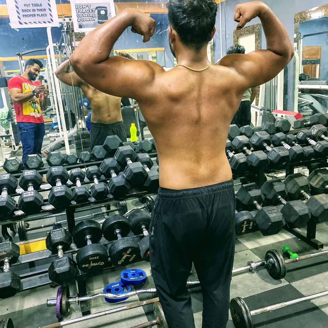 Back day strength training
