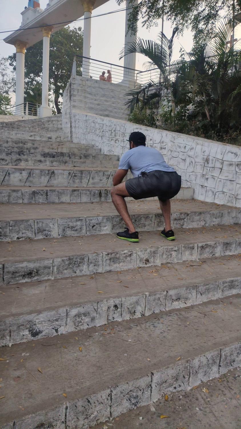 Outdoor lunge training